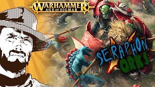 Репорт | Warhammer AoS | Ironjawz VS Seraphon | 1000 pts