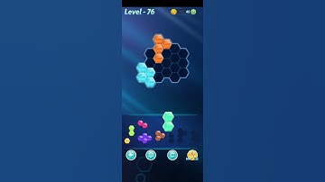 Block! Hexa Puzzle~Amateur block 7 to 8 levels-level 76