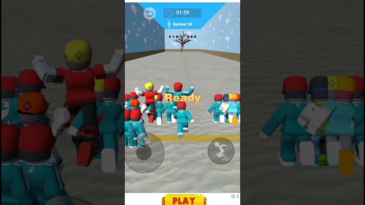 Bachna Namumkin Tha! 😱 Squid Game Red Light Green Light Challenge 🔥 