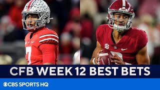 CFB Week 12 Betting Guide: Alabama vs Arkansas, Ohio State vs Michigan State, \& MORE | CBS Sports HQ