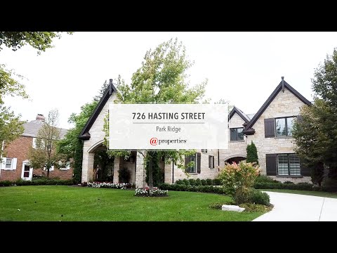 726 Hastings Street, Park Ridge, IL home video tour