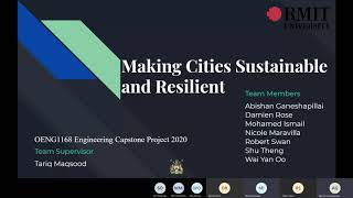 Making Cities Sustainable and Resilient: Engineering Capstone Project 2020