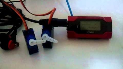 Spectrum analyzer shield with servos
