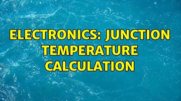 Electronics: Junction temperature calculation