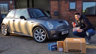 Modifying My R53 MINI Cooper S! 17% Supercharger Pulley + Intercooler!!