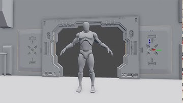 Sci Fi Door Modeling - Blender