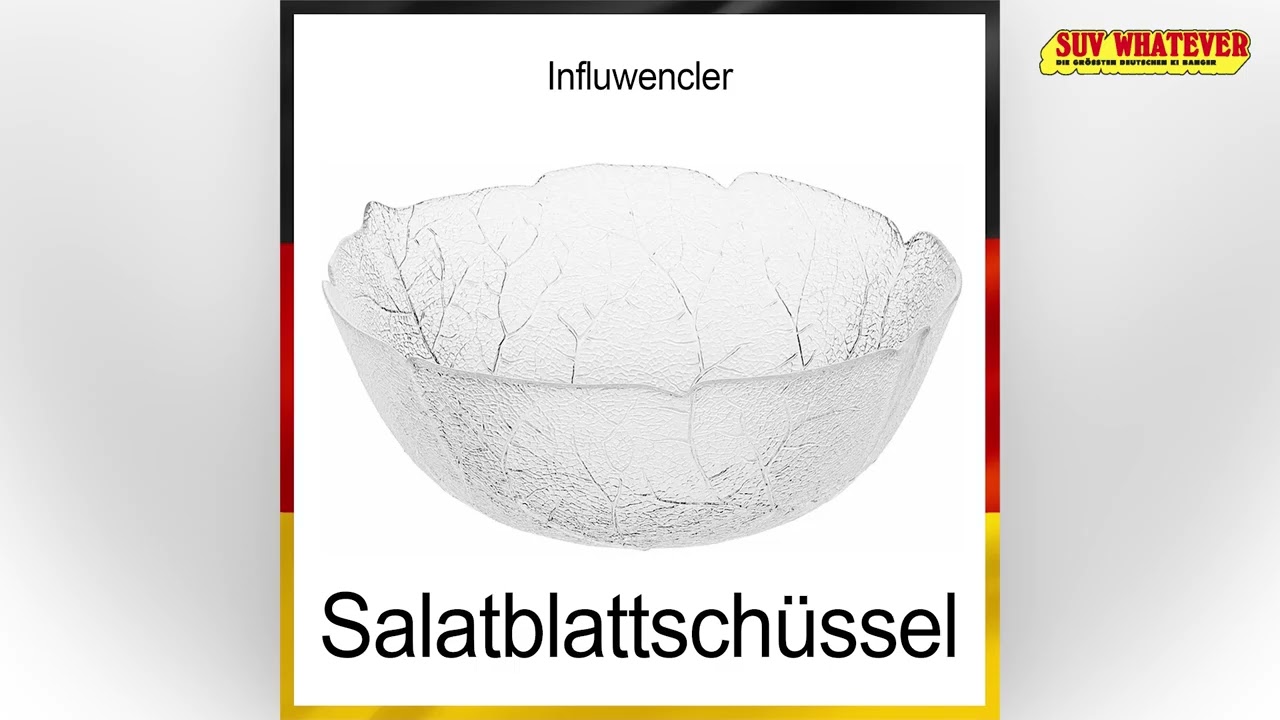 Salatblattschüssel