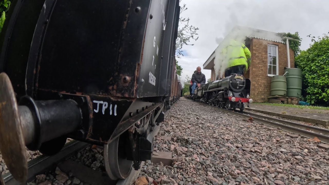 A trip around Hemsby Miniature Railway from Brakevan (Its gone)