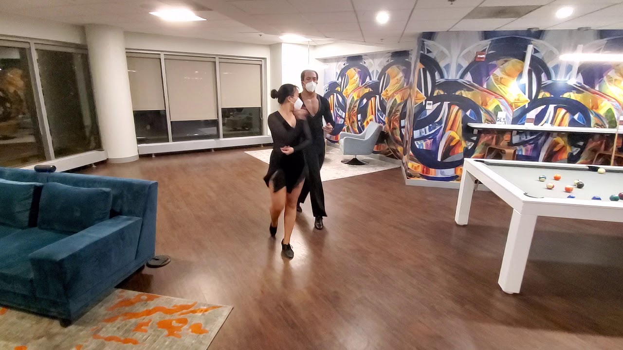 DCDC Fall 2020 - Gold Latin Rumba - Gabriel Jones and Tiffany Huang