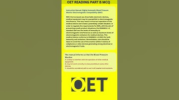 OET reading part B | OET 2.0 Online Classroom #oetreading #oettraining