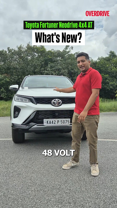 Toyota Fortuner Neodrive 4x4 AT | What’s New | OVERDRIVE #Fortuner #NeoDrive #MildHybrid