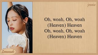 JENNIE HEAVEN Lyrics