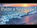 How to Paint a Seascape! / and a Special New Invention