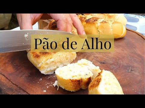 Vídeo: Pão de alho com gorgonzola: Cremoso e saboroso