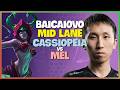Rank 1 Cassiopeia : This CN Super Server Legend is CRUSHING Mel with INSANE Kiting - Engsub