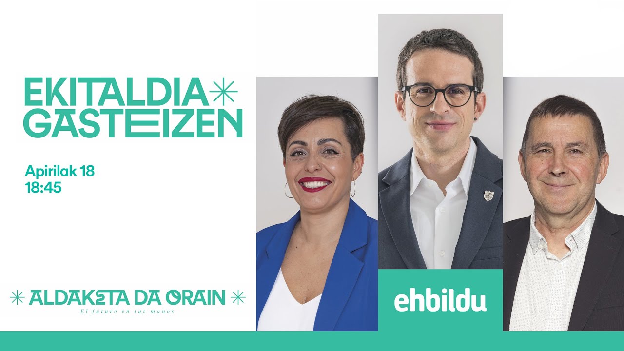 Ekitaldia Gasteizen