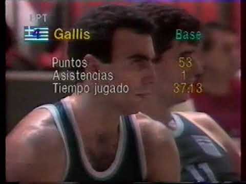 Galis vs Panama (53 points) CAREER HIGH with the Greek National Team