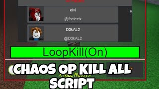 Roblox OP Chaos Kill All Script Hack | Killaura & Target Kill | Mobile & PC