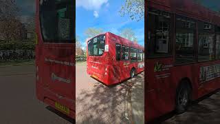 E200 Ex-First & TT DMV44258, Stagecoach 37562 YX12ABK Route 323 Leaving at Mile End Stand 16/04/2026
