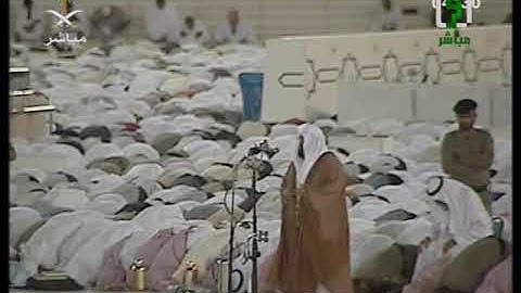 صلاة الفجر 22 - 6 - 2007 الشيخ عبدالرحمن السديس (سورة ابراهيم) الركعة الثانية