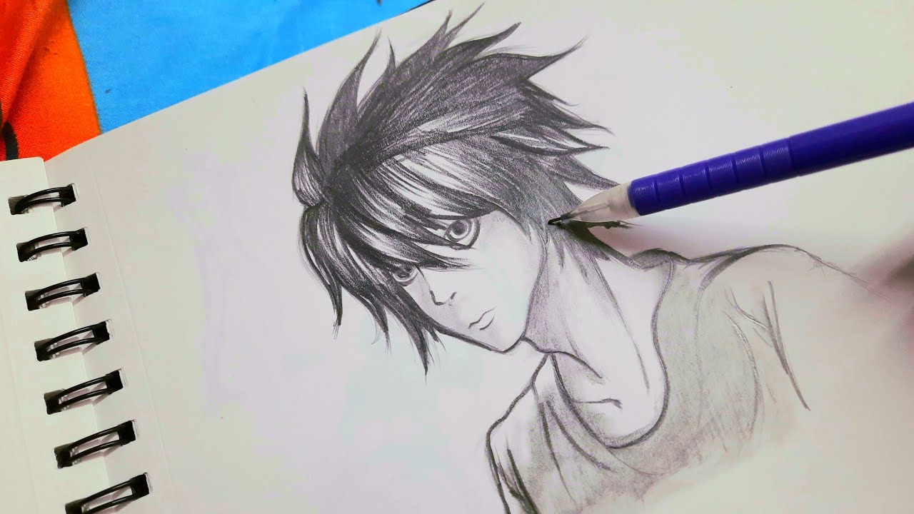 How To Draw L ?????| Step By Step | Death Note