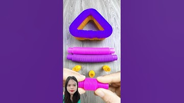 Color changing relaxing Voicing and of pop tube #asmr #creative #satisfying#relaxing #voicings