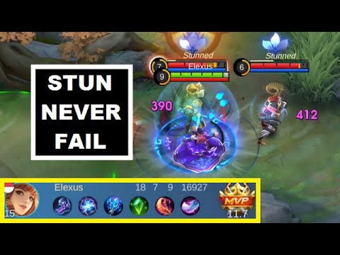 Guinevere Stun Buff 100% Success Airborne Combo (Absolute Hit Ultimate) - Guin Gameplay MLBB @Elexusss