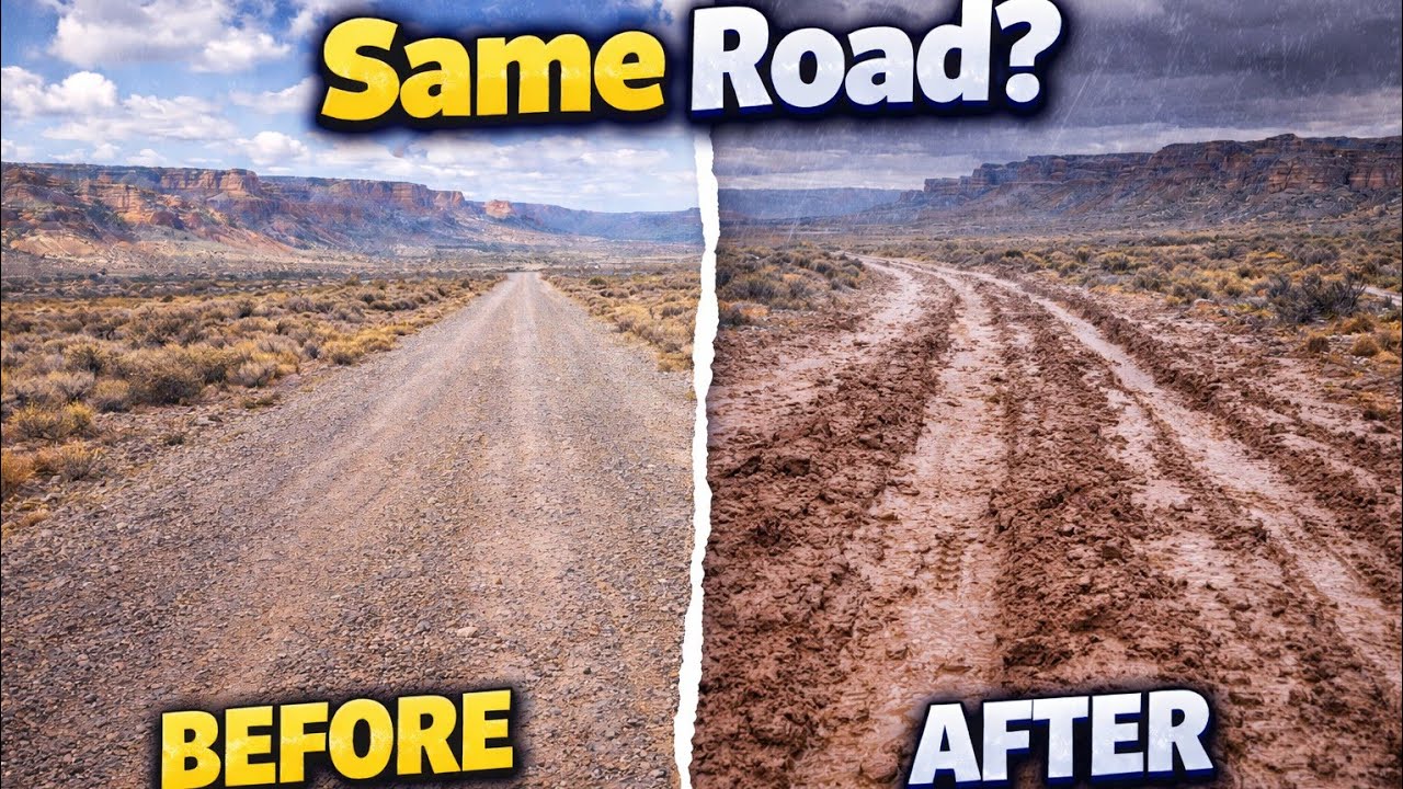 How Bad Is the Road to Chaco Canyon? | After a March 2024 Rainstorm 