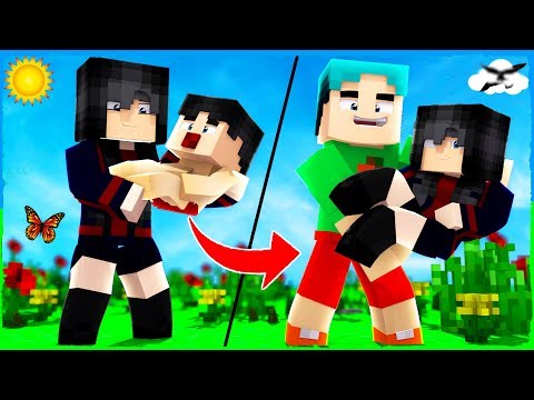 who's-your-mommy?---mom-turns-into-baby-(minecraft-animation)