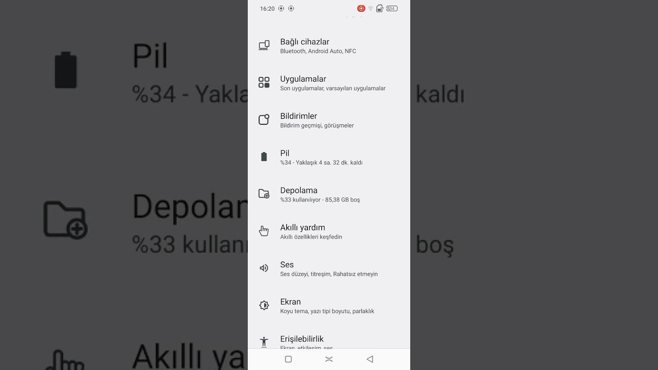 omix x600 NFC 90HZ ekran yenileme hızını acma