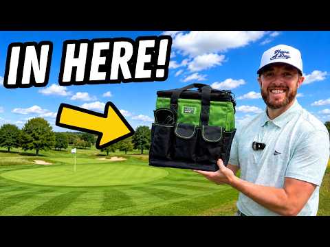 My New Remote Golf Trolley Fits In This Bag…