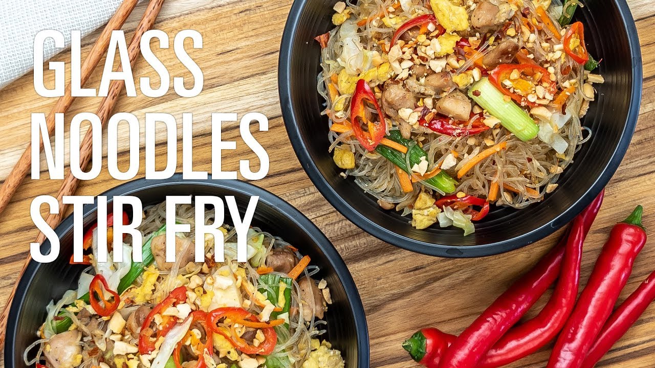 How To Cook Glass Noodles Stir Fry YouTube