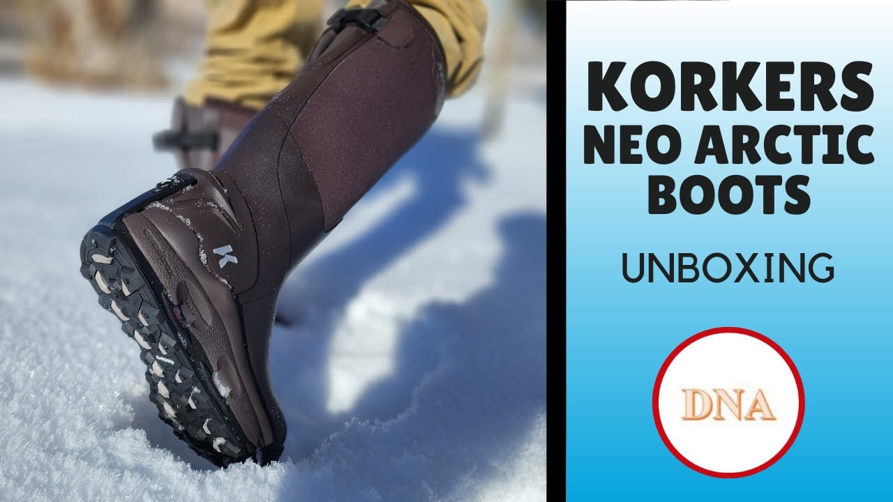 Korkers Neo Arctic Snow Boots | Unboxing | Omnitrax interchangeable sole