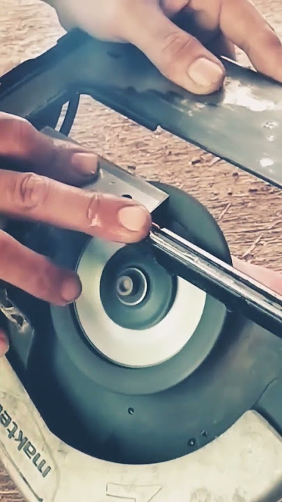 asah pisau serut manual #shorts #tukangkayu #alatkerjatukang