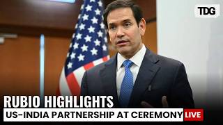 LIVE: US Secy Of State Marco Rubio Addresses US Embassy Annex Dedication Ceremony in New Delhi