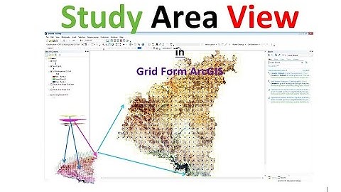 Creating Grid Index Features to View Study Areas in ArcMap | How to View Study Area in Grid View