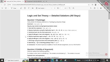 MTH202 Assignment 1 by Irfan Ullah | MTH202 Assignment 1 Fall 2025 Section Incharge Irfan Ullah