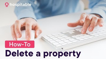 How to remove a property on Hospitable