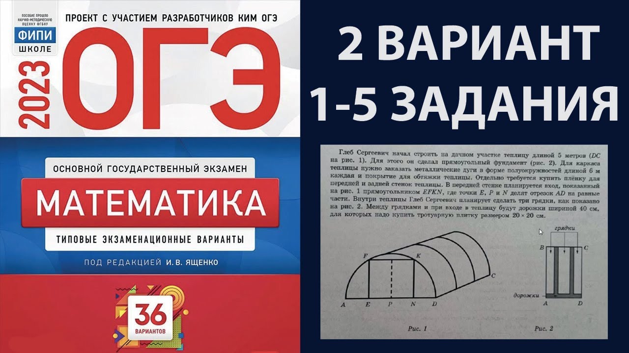 Огэ ященко 2023 1 вариант. Ященко ОГЭ 2023. ОГЭ математика теплица. Разбор 1 варианта ОГЭ по математике 2023 Ященко 36 вариантов.