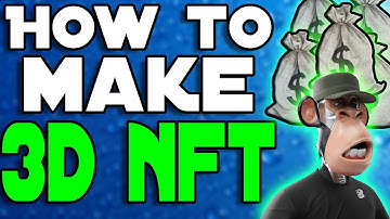 How to make 3D NFT| Easy| PNG to 3D