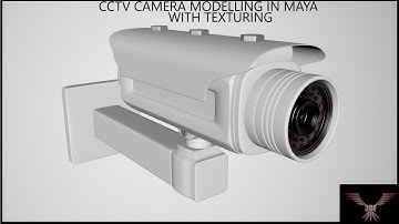 CCTV CAMERA MODELLING IN EAZY WAY IN MAYA/3DF