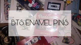 BTS Enamel Pin Collection!