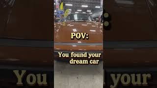 I found my dream car
