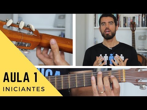 Vídeo: Como Tocar Violão Para Um Iniciante