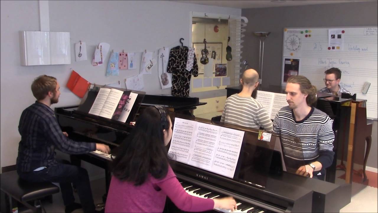 LIMUS lärare och workshop-gäster spelar Johan Hugossons "Mick the Lick"