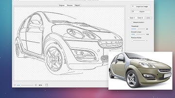 SVG Vector Software for Mac and Win: Super Vectorizer auto trace image to SVG vector