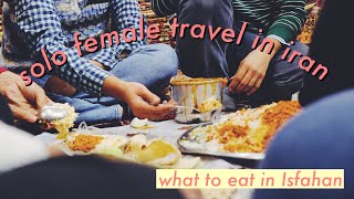 solo female travel in iran | what to eat