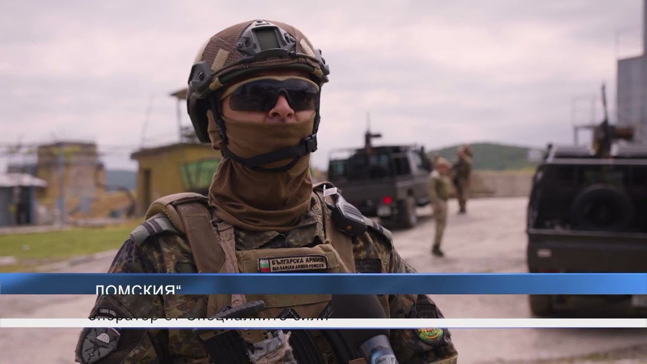 Специалните сили с демонстрация на способности на репетиция за 6 май