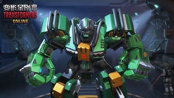 TRANSFORMERS Online 变形金刚 - Brawn QuarterBack Skin Rocket JumpShot Gameplay