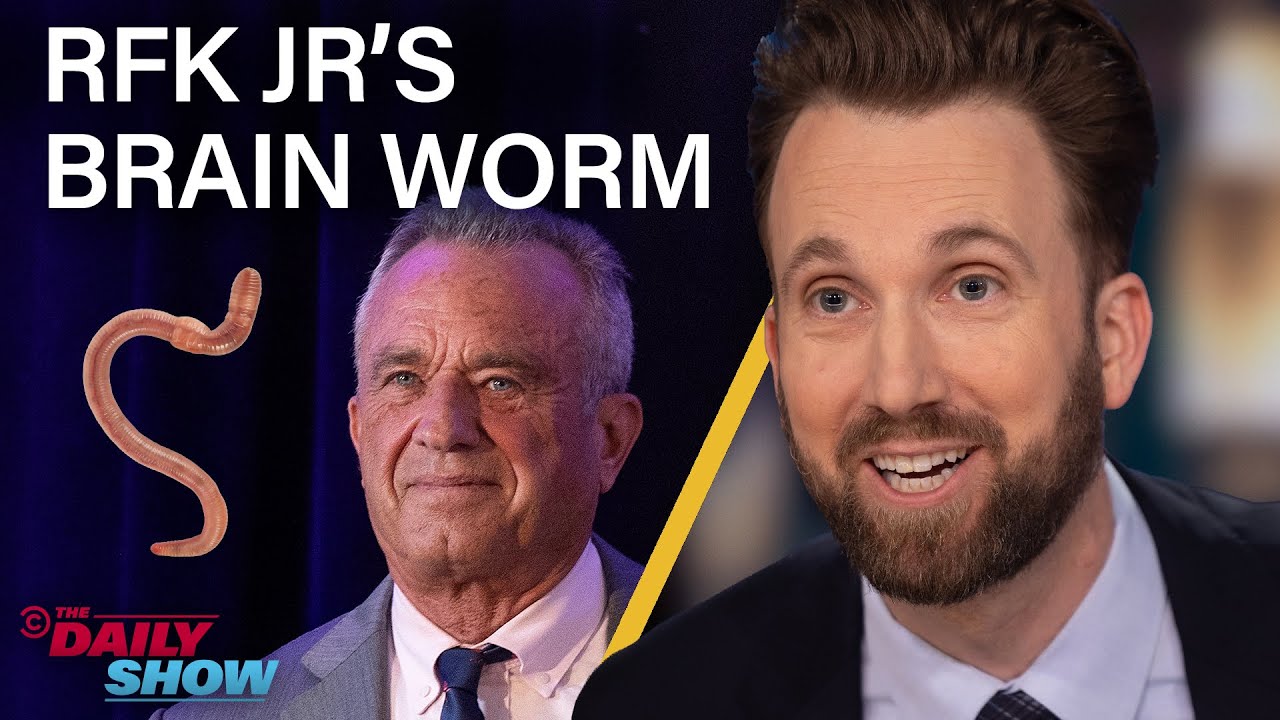 Robert F. Kennedy Jr. says a worm ate part of his brain